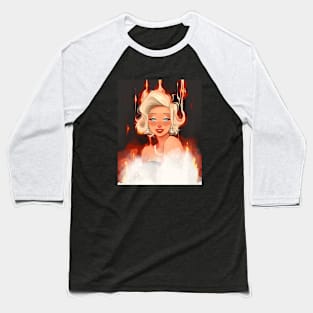 Marilyn Baseball T-Shirt